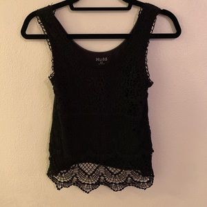 Mudd lace tank top
